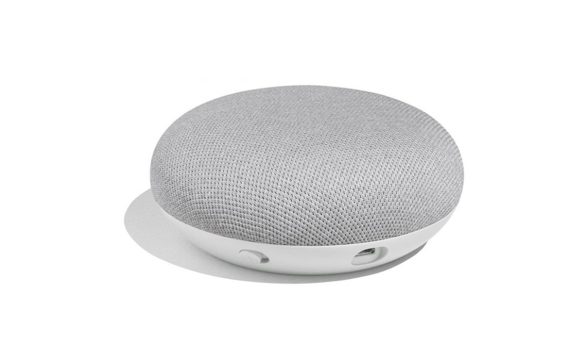 Google Nest Mini Smart Speaker - Chalk