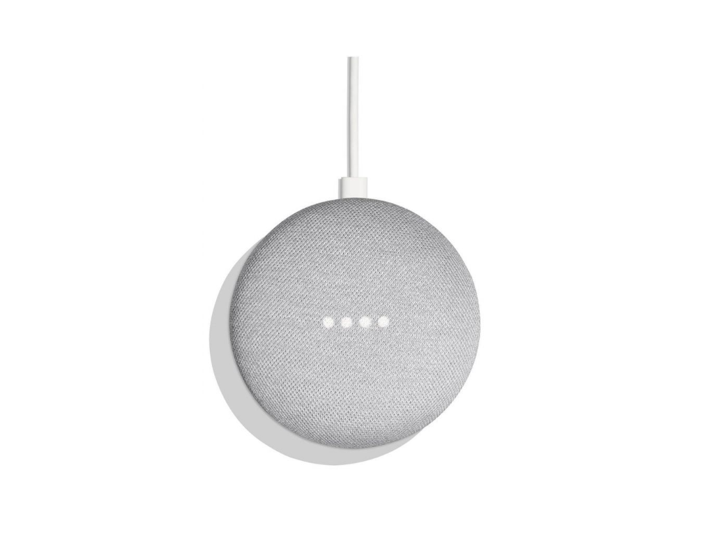 Google Nest Mini Smart Speaker - Chalk