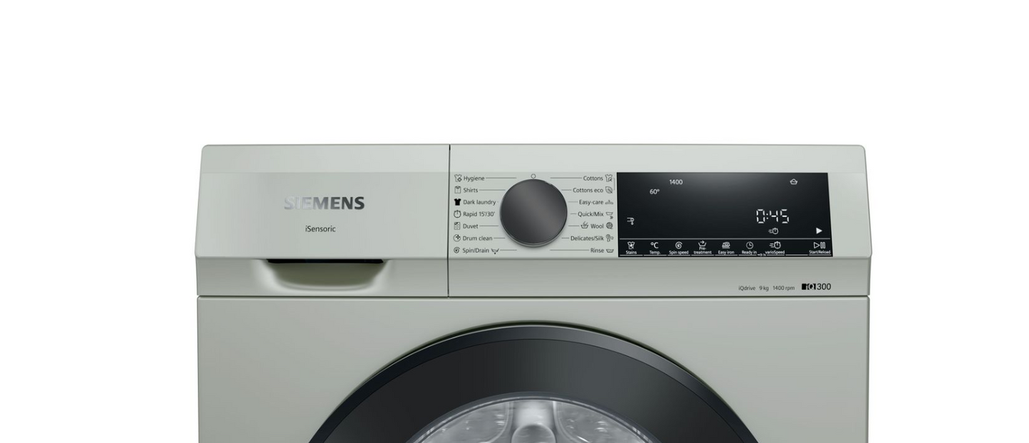 Siemens 9kg iQ300 Front Loader Washing Machine - WG44A10XZA