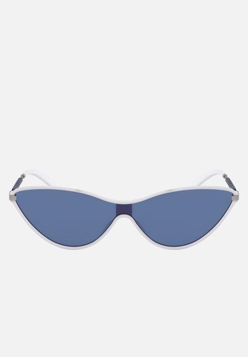Calvin Klein Jeans Sun Cat Eye Sunglasses - White & Blue