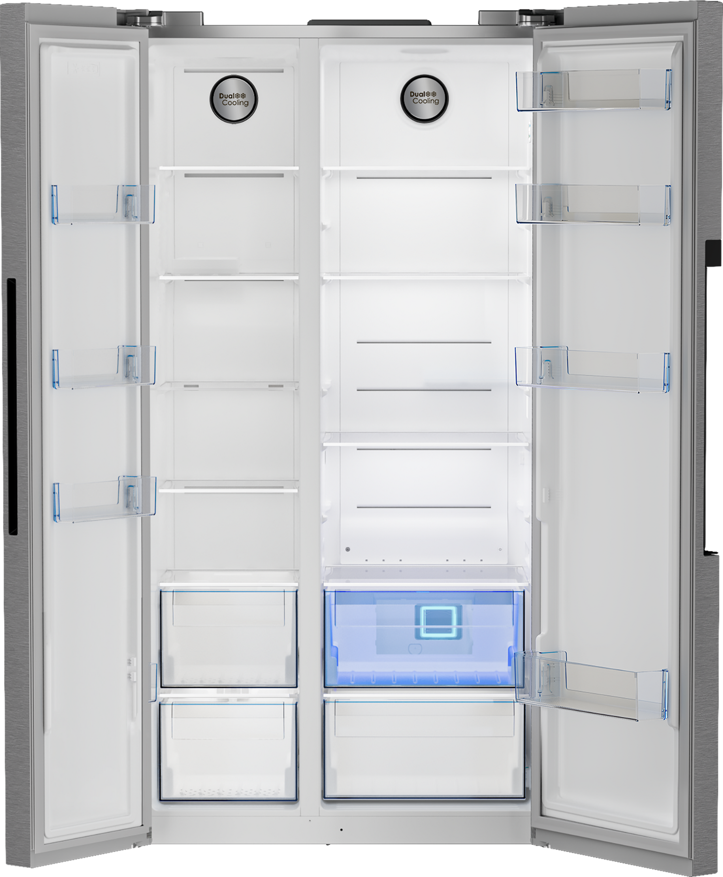 Defy 559L Side-by-Side Fridge - DFF536