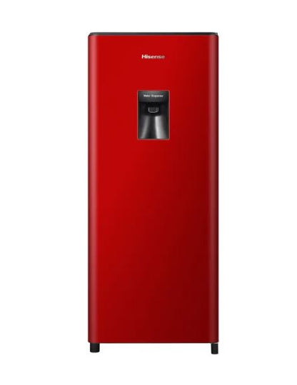 Hisense 177L Single Door Fridge - Red - H235RRE