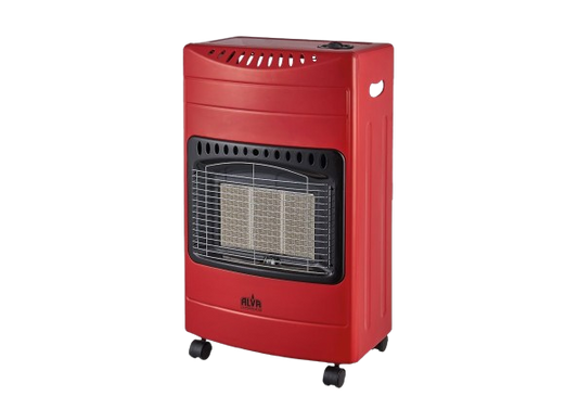 Alva Infrared Radiant Indoor Gas Heater - Red